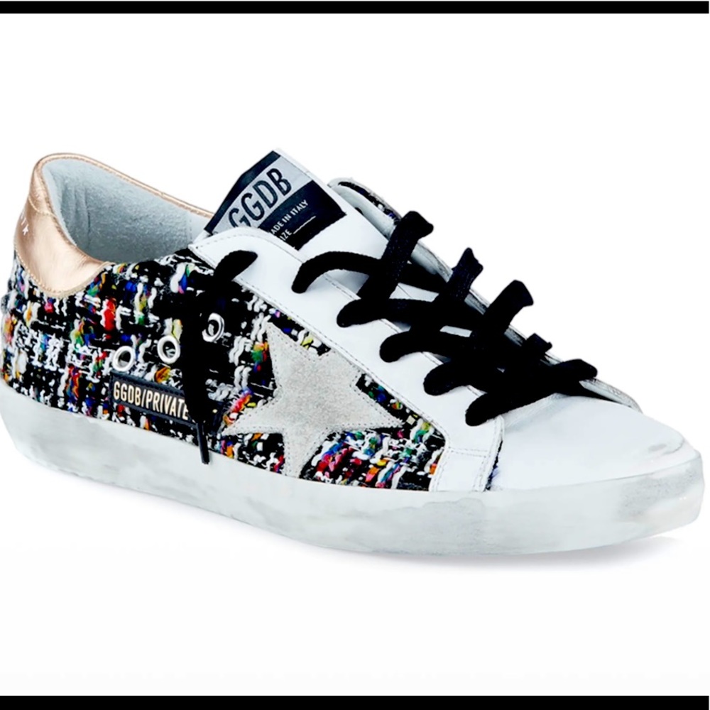 Golden Goose Superstar Multi Boucle Low-Top Sneakers